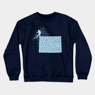 Ski Colorado Skier Crewneck Sweatshirt